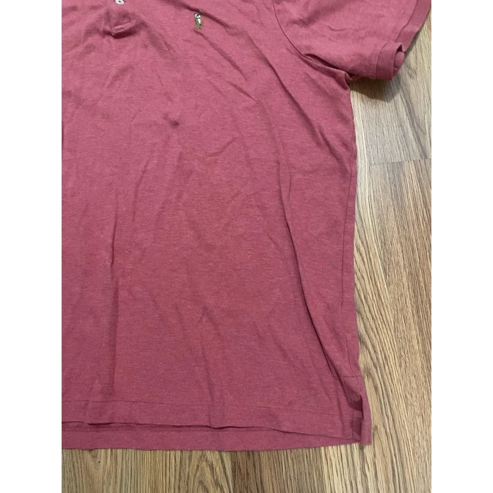Polo Ralph Lauren Shirt Mens Extra Large Classic Fit Pony Red